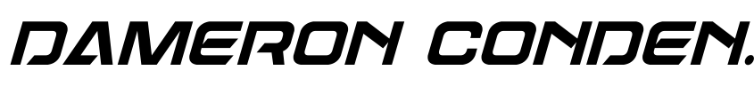Preview Dameron Condensed Italic