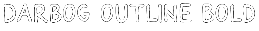 Preview Darbog outline Bold