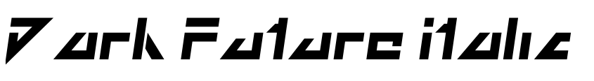 Preview Dark Future Italic