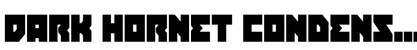 Preview Dark Hornet Condensed