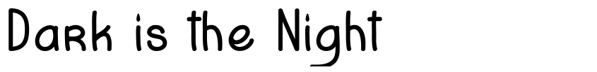 Preview Dark is the Night