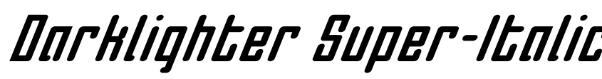 Preview Darklighter Super-Italic