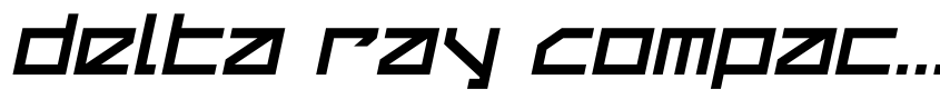 Preview Delta Ray Compact Semi-Italic