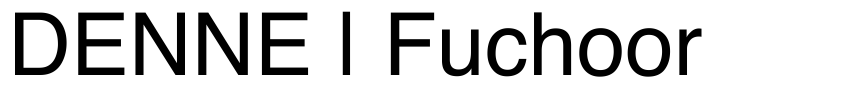 Preview DENNE | Fuchoor
