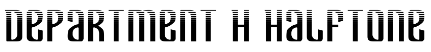 Preview Department H Halftone