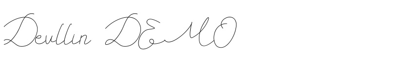 Font Devllin DEMO by Saila