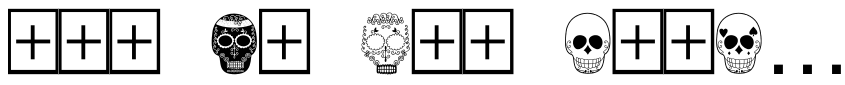 Font Dia de los Muertos Limited Free Version by Unknown