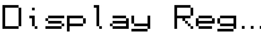 Preview Display Regular