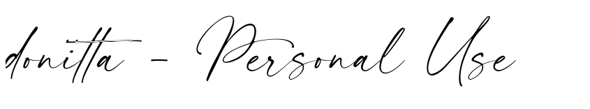 Preview donitta - Personal Use