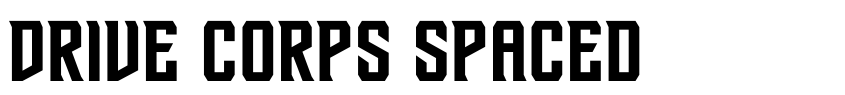 Preview Drive Corps Spaced