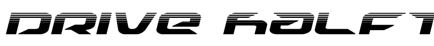 Preview Drive Halftone Italic
