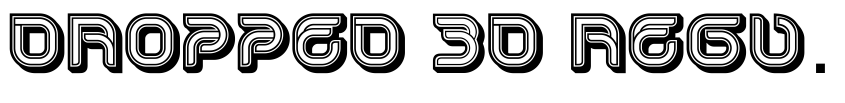 Preview Dropped 3D Regular