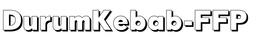 Font DurumKebab-FFP by deFharo