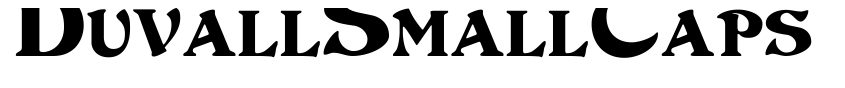 Preview DuvallSmallCaps
