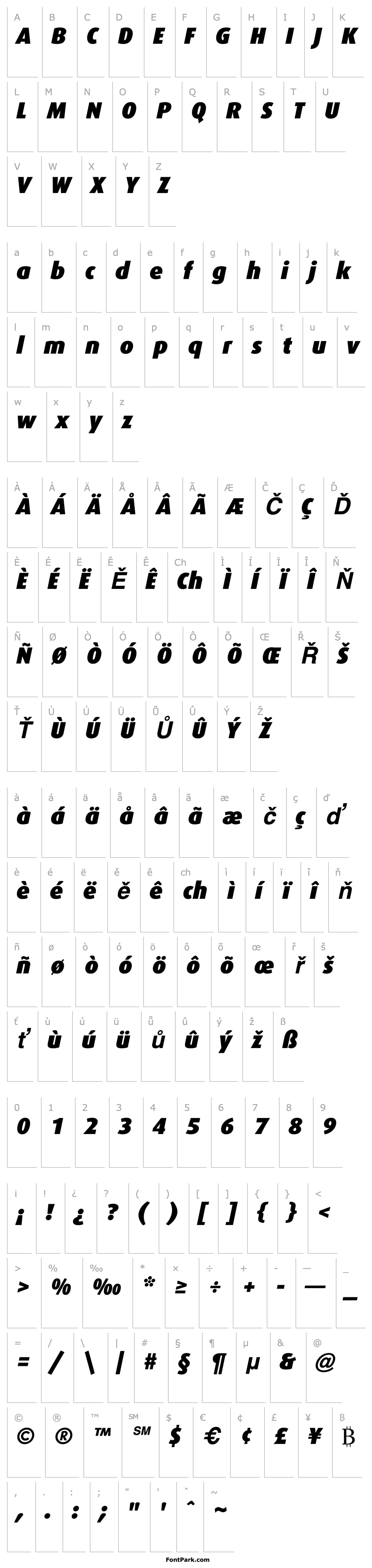 Overview Dax-BlackItalic