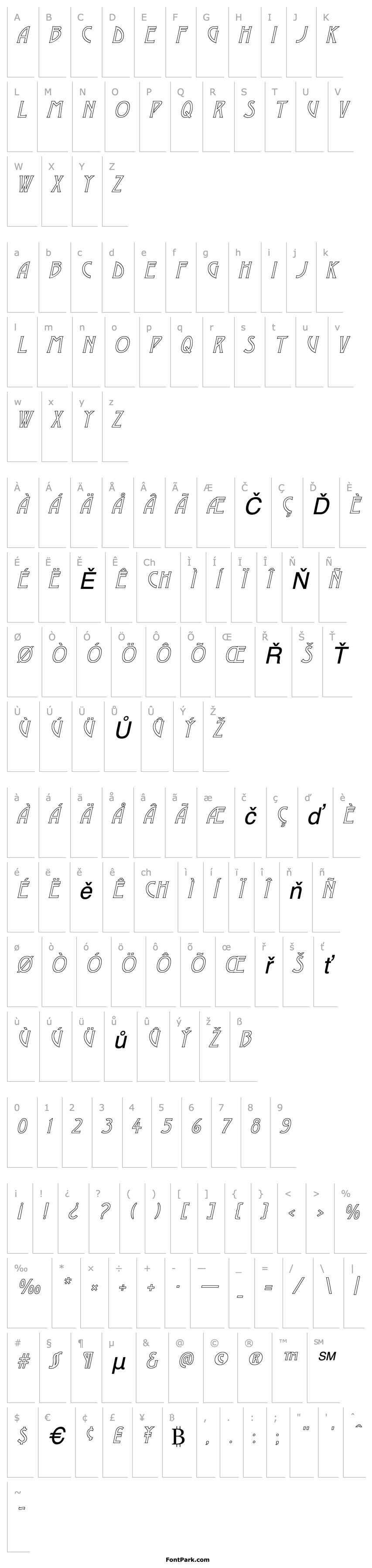 Overview Dustine Italic