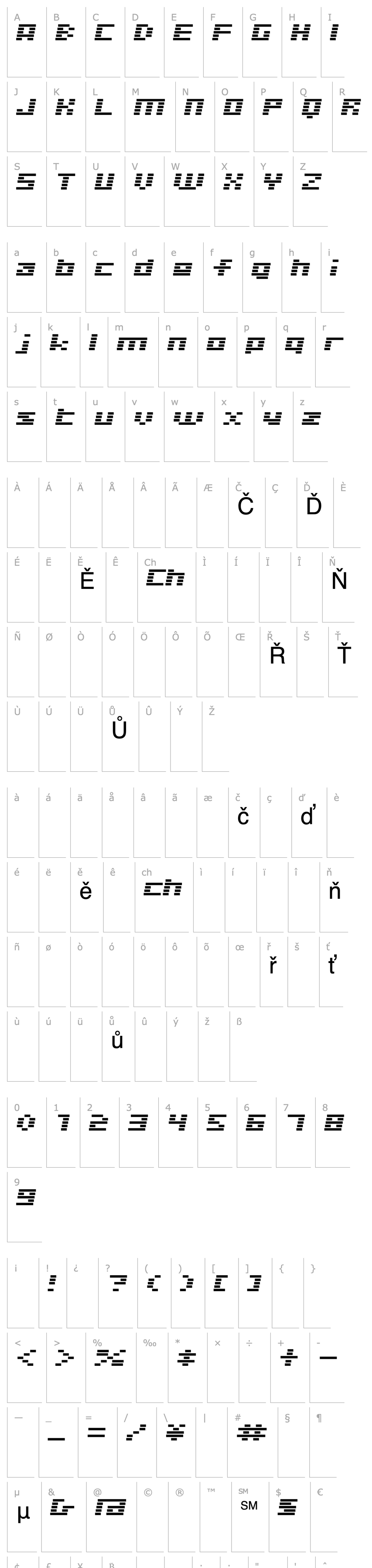 Overview D3 Digitalism Italic