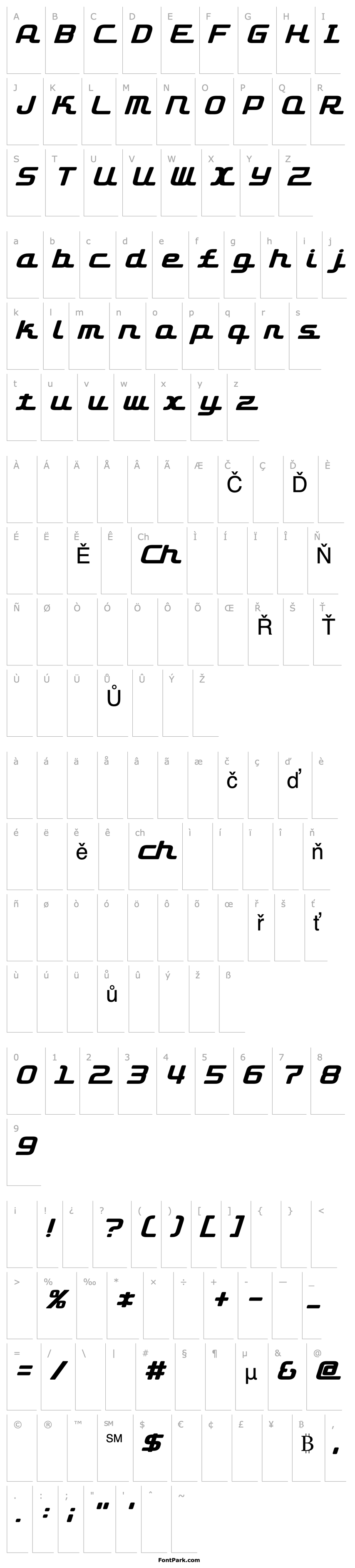 Overview D3 Roadsterism Italic