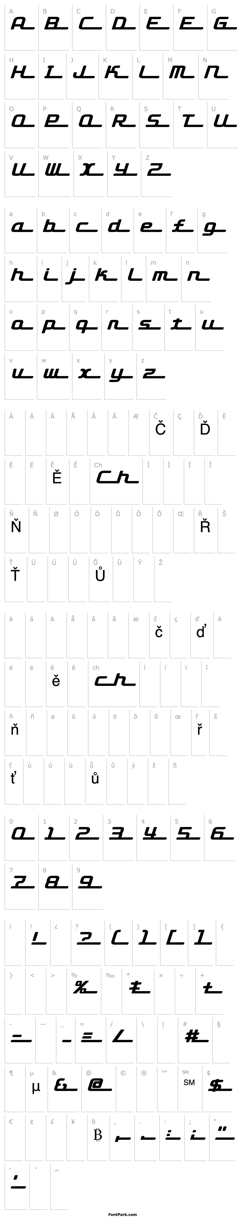 Přehled D3 Roadsterism Long Italic