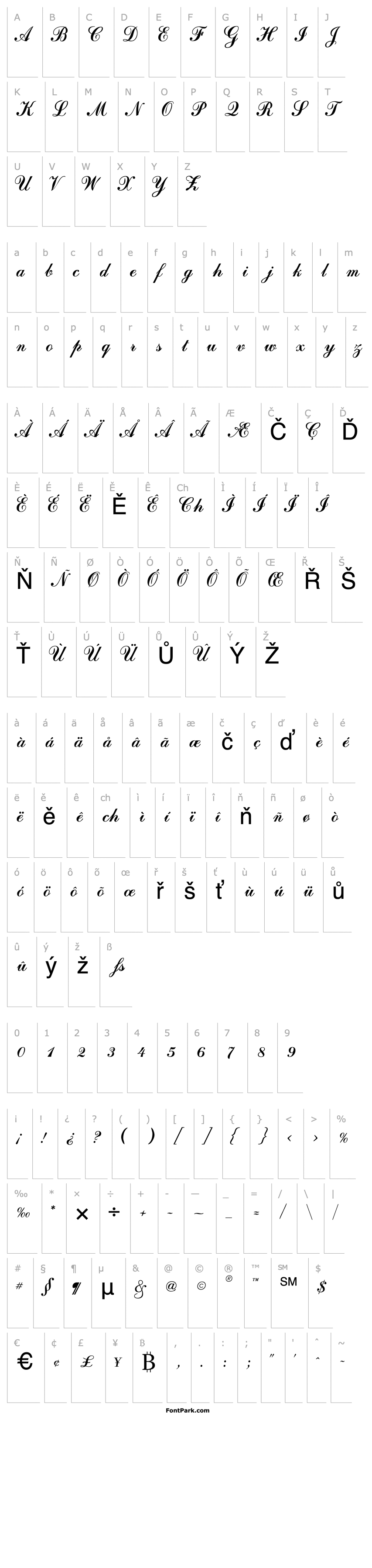 Přehled Dahling Script Ssk