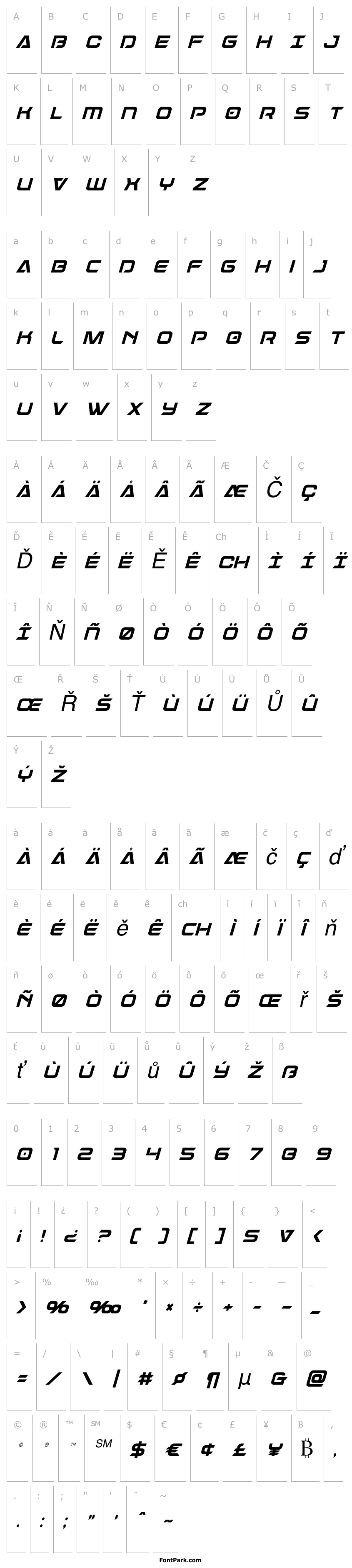 Overview Dameron Condensed Italic