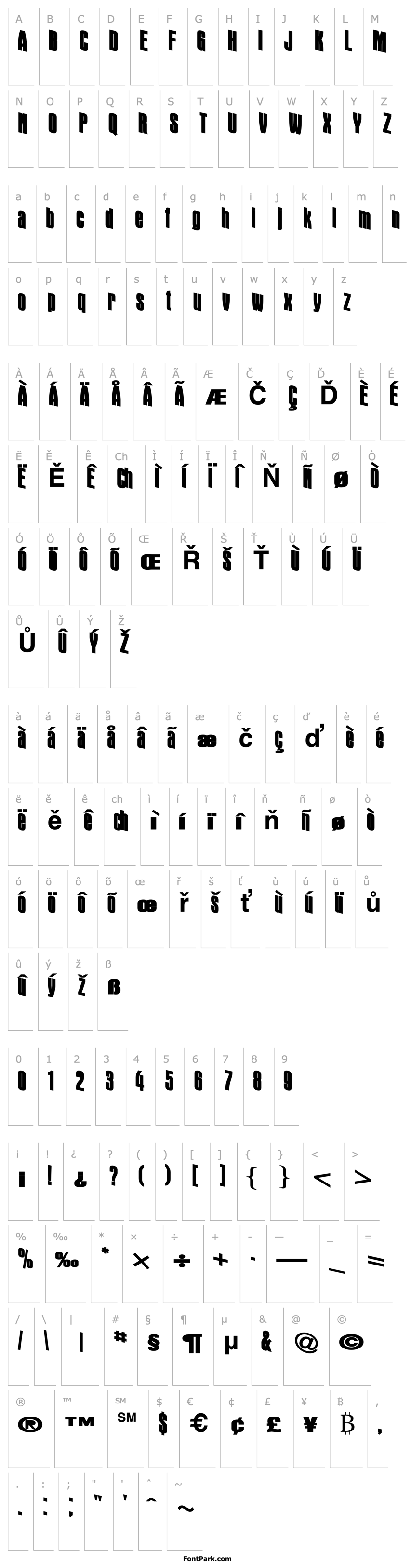 Přehled DamselWalkFont71 Bold