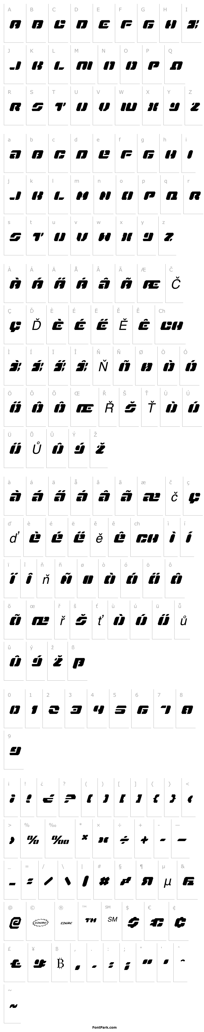 Přehled Dan Stargate Italic