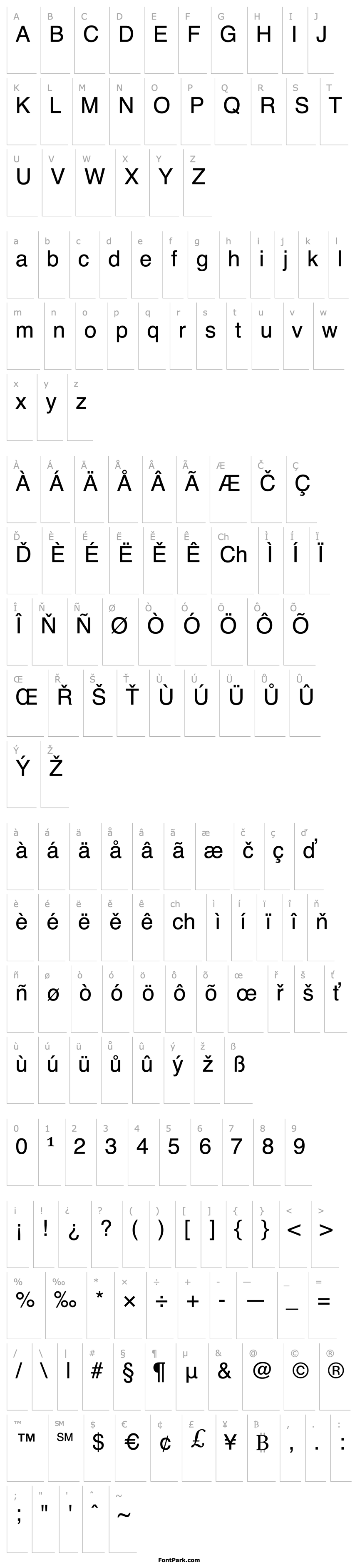 Přehled DanteMTAlt-Medium