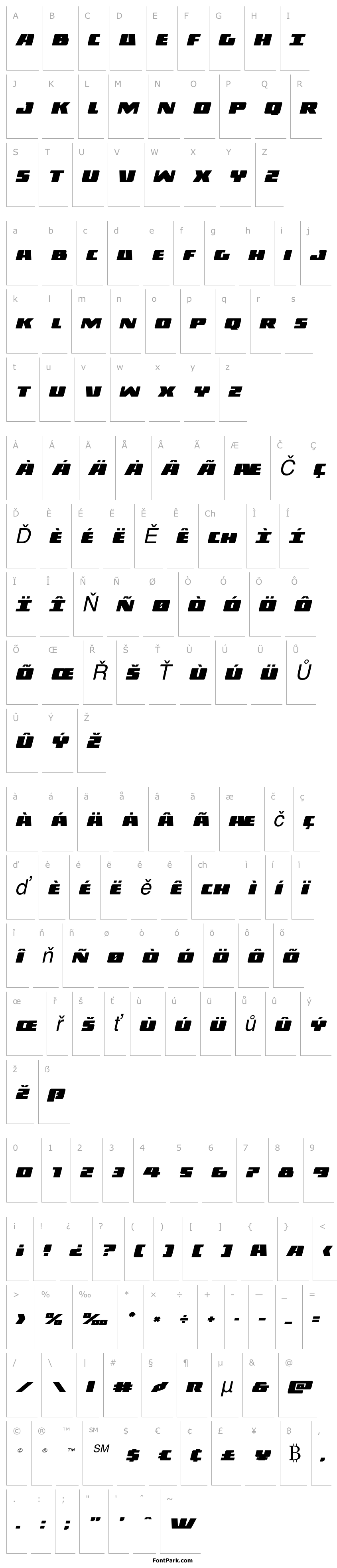 Overview Dark Alliance Expanded Italic