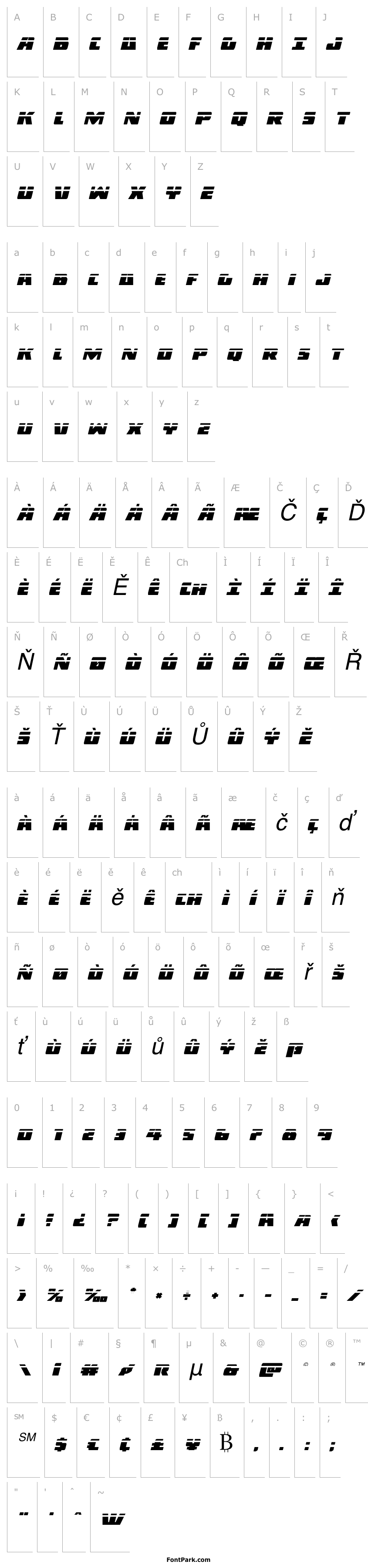 Overview Dark Alliance Laser Italic