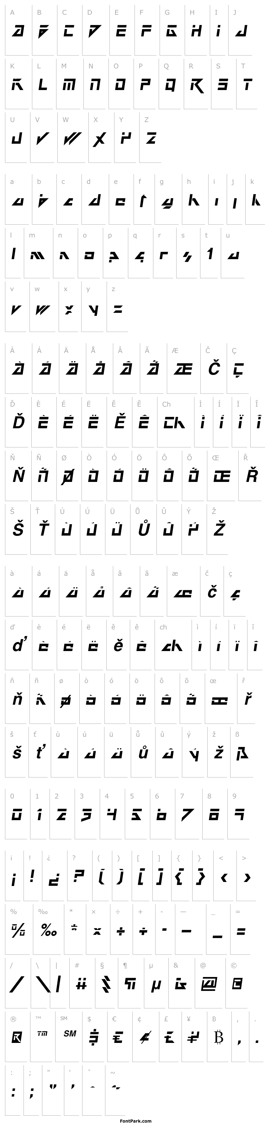 Overview Dark Future Italic