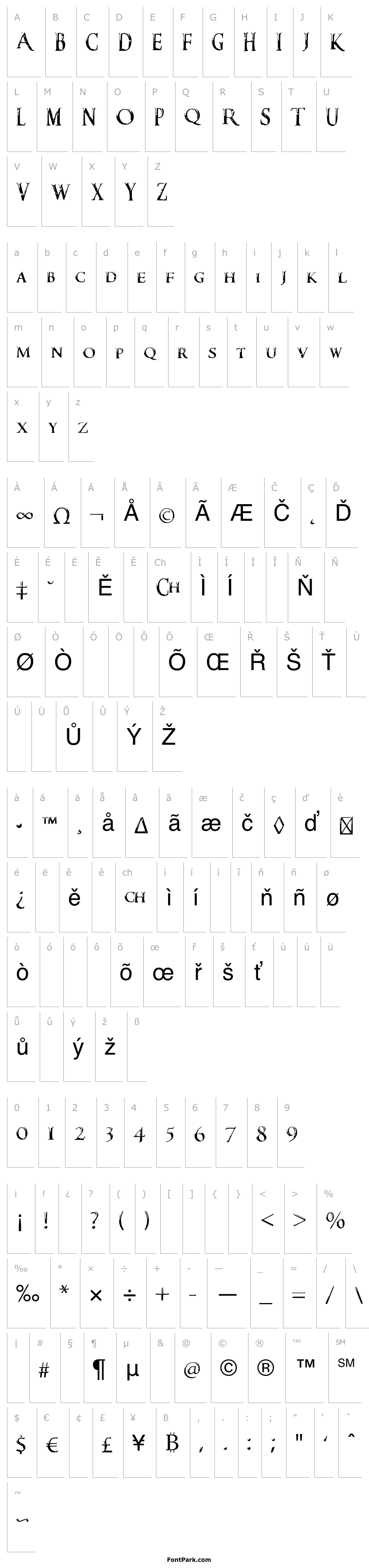 Overview DarksSkyrimFont