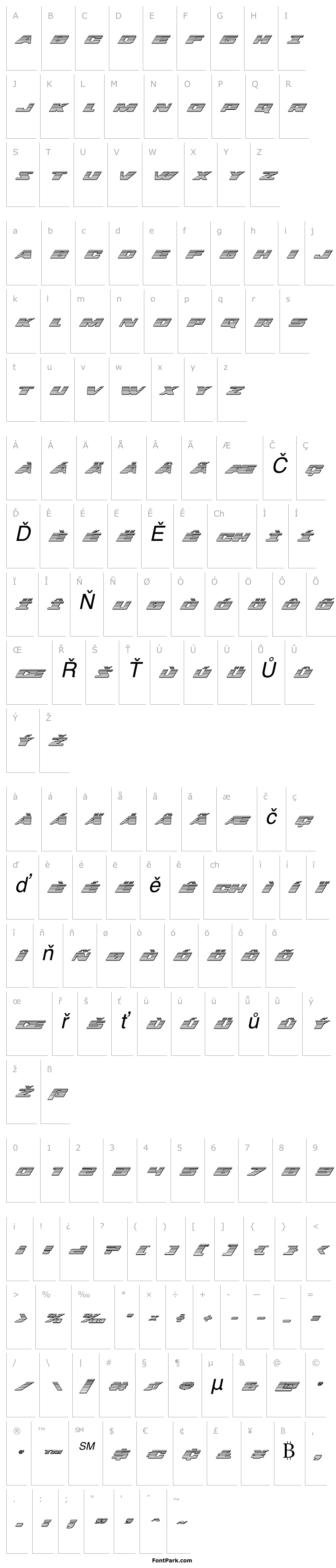 Overview Dassault Chrome Italic