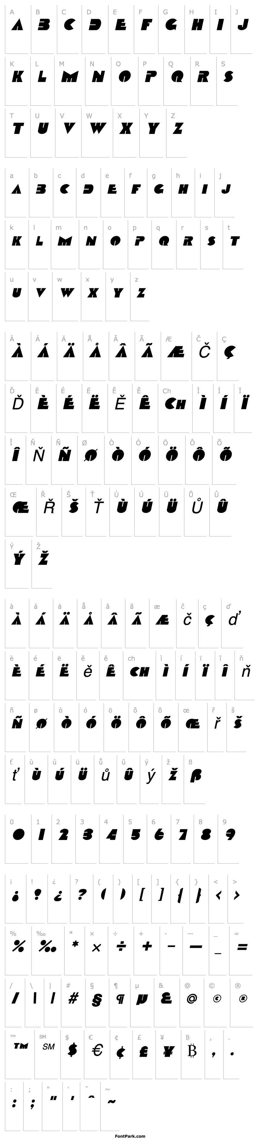 Overview Datcotheque Italic