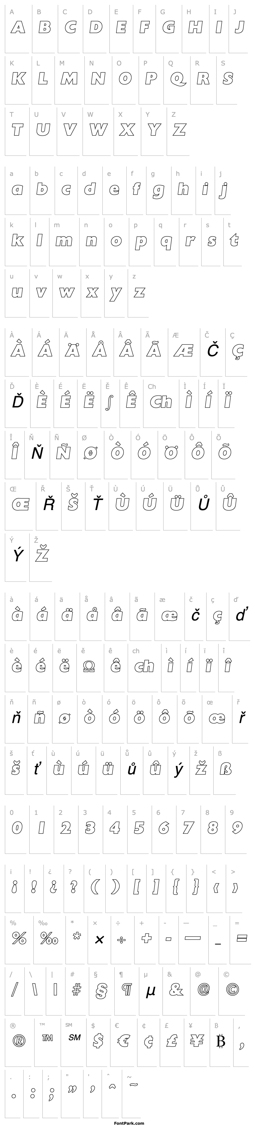 Overview DavidBeckerOutline-Heavy Italic