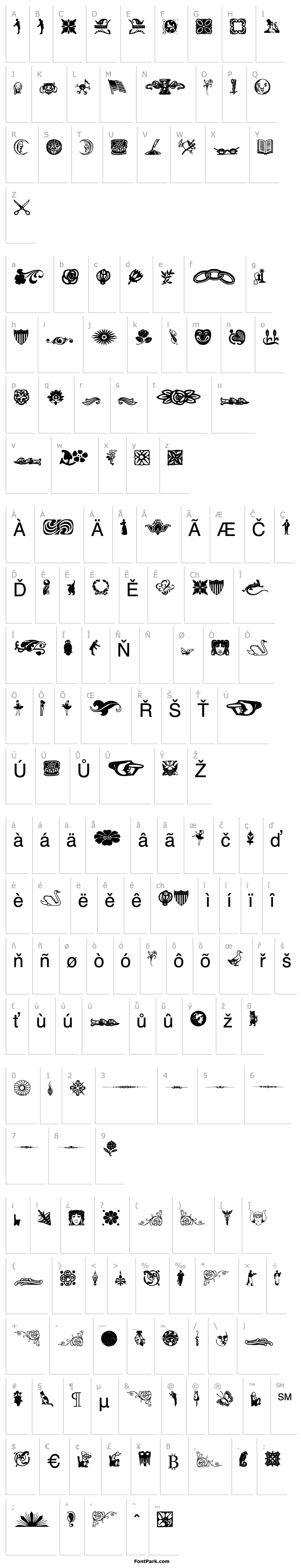 Overview Davys Dingbats1