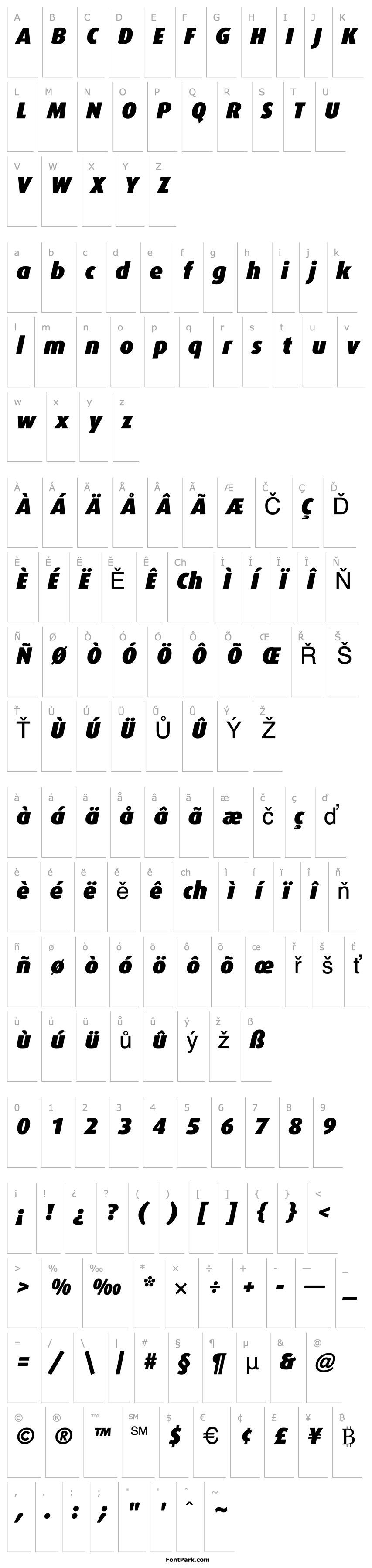 Overview Dax-BlackItalic