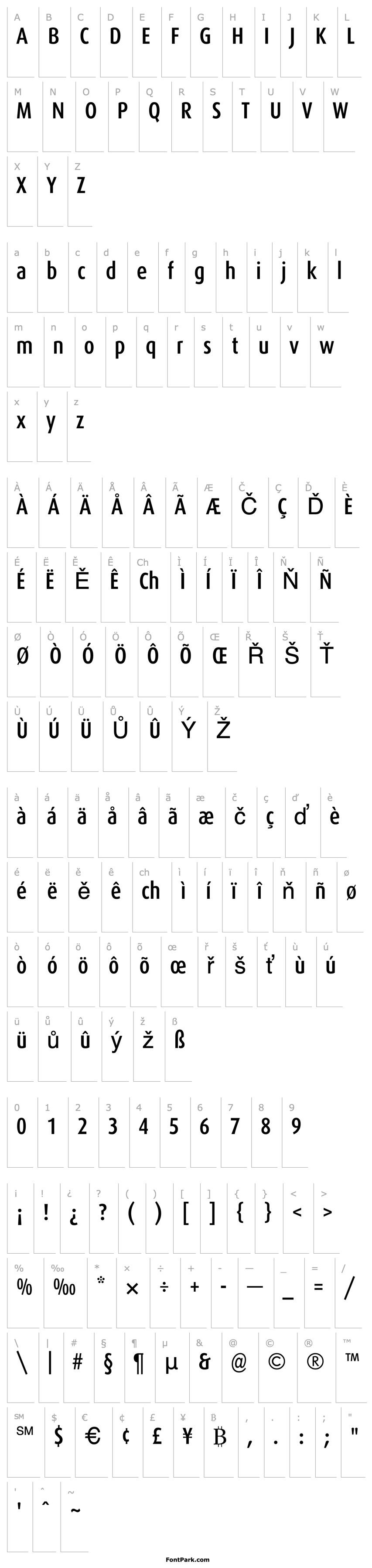 Overview DaxCondensed-Medium