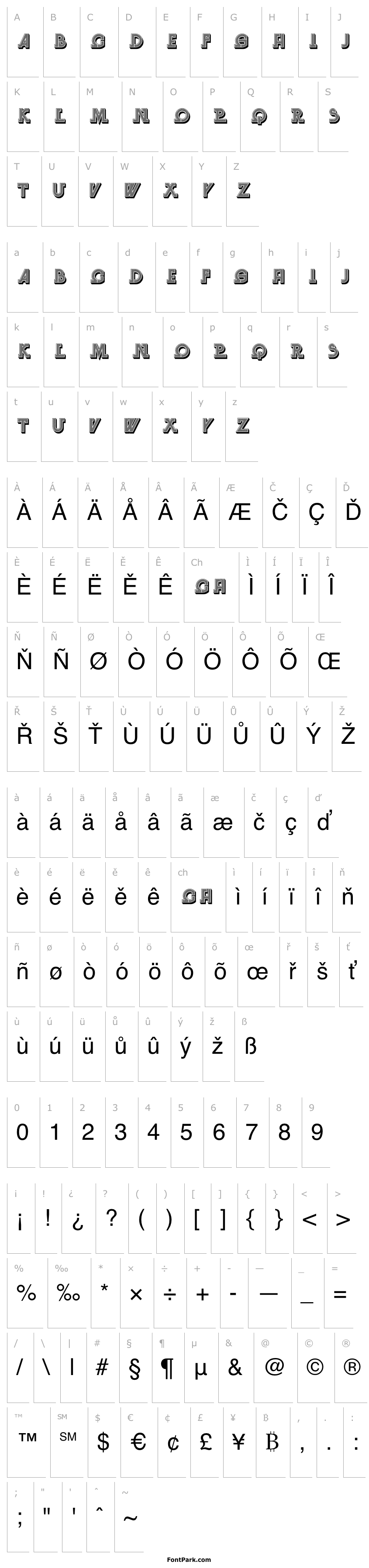 Přehled Daydream 3D Hollow Regular