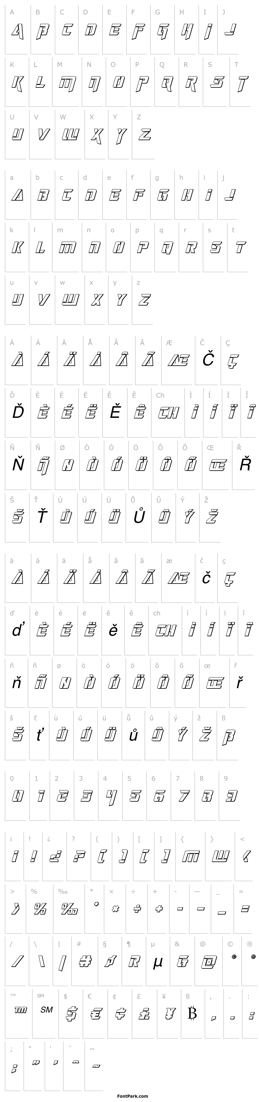 Přehled Deceptibots 3D Italic