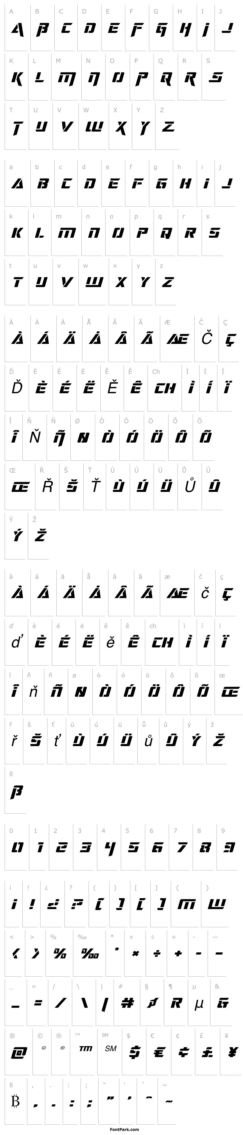 Přehled Deceptibots Expanded Italic