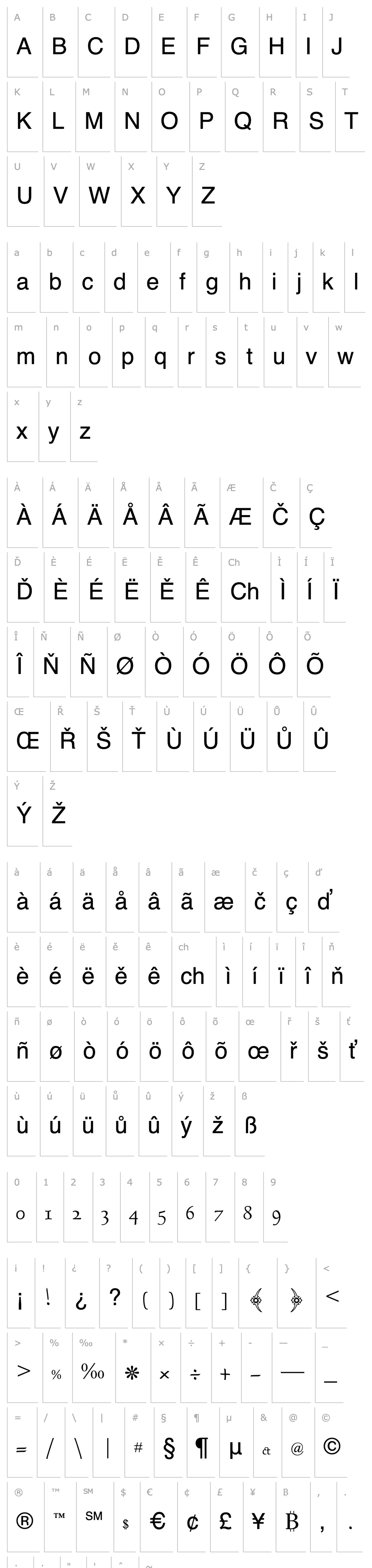 Přehled DecoType Naskh Extensions