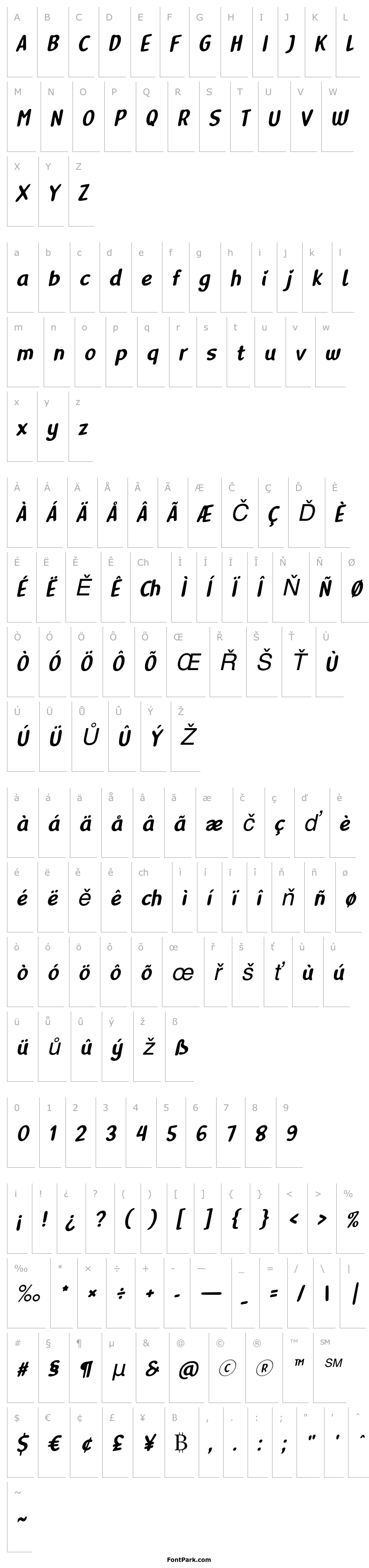 Přehled Delightious Italic