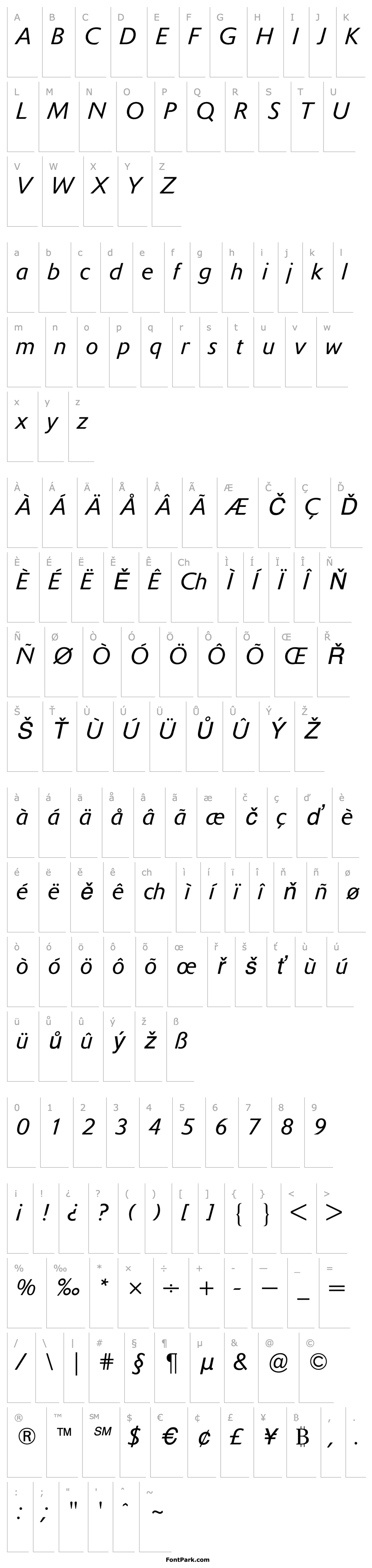 Overview Delta Jaeger (R) Light Italic