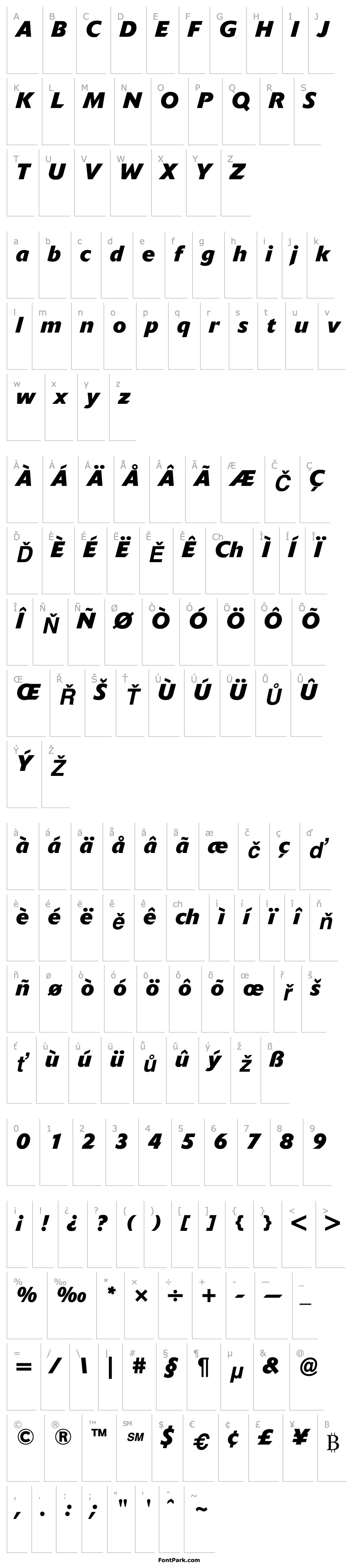 Overview DeltaJaeger-Bold Italic