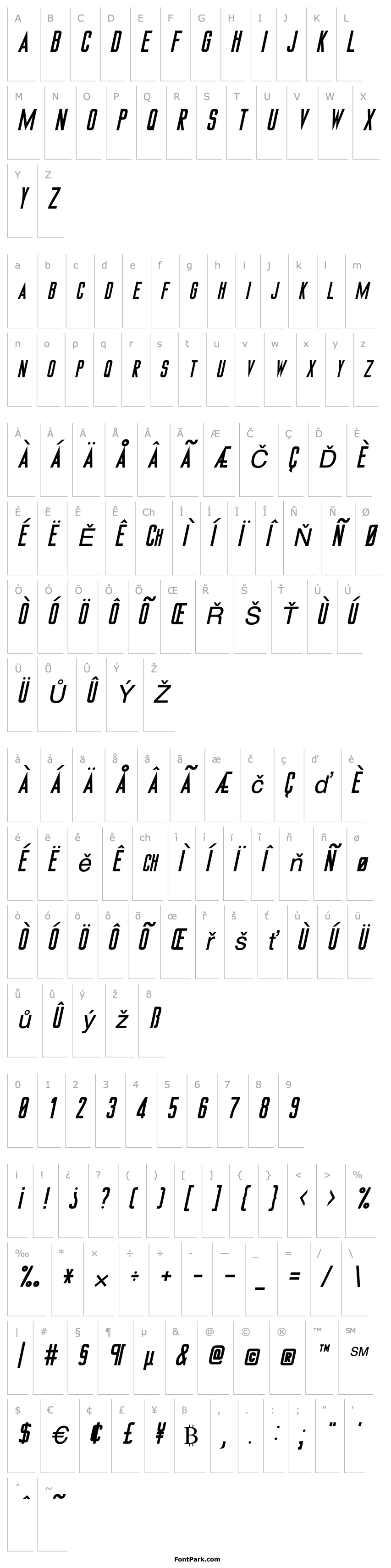 Overview DemorestSCapsSSK Italic