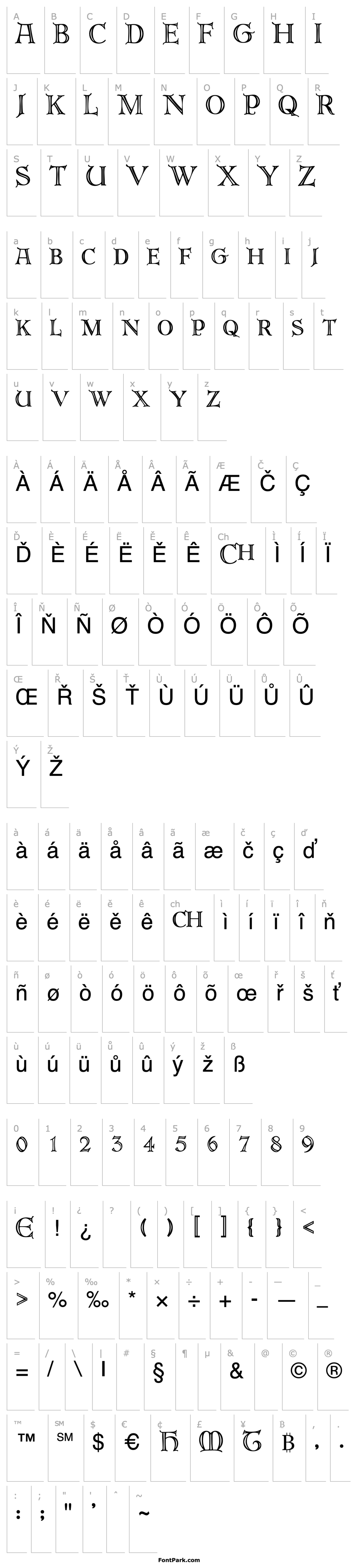 Overview DeRoos Caps