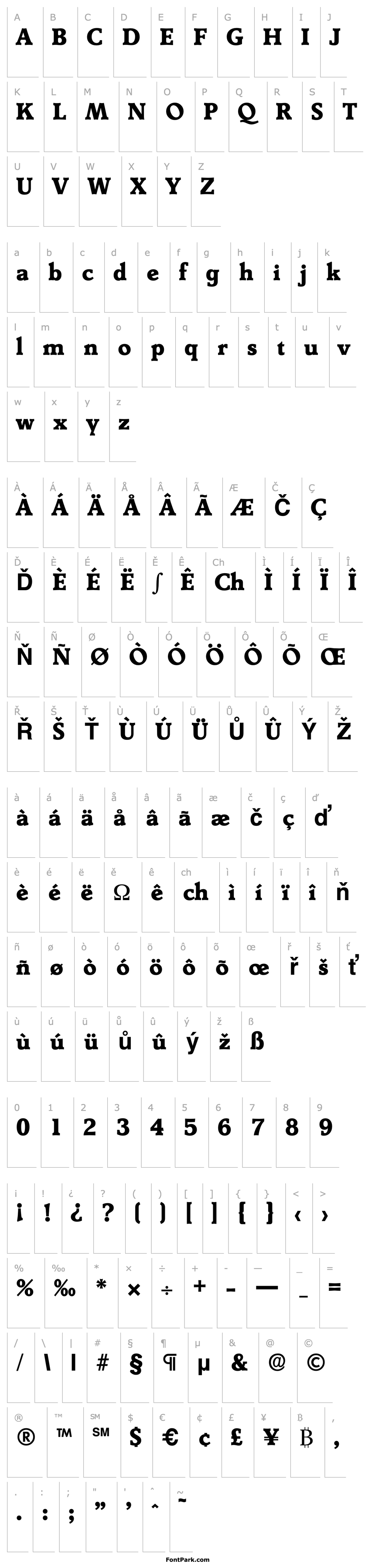 Overview Derringer-Serial-ExtraBold-Regular