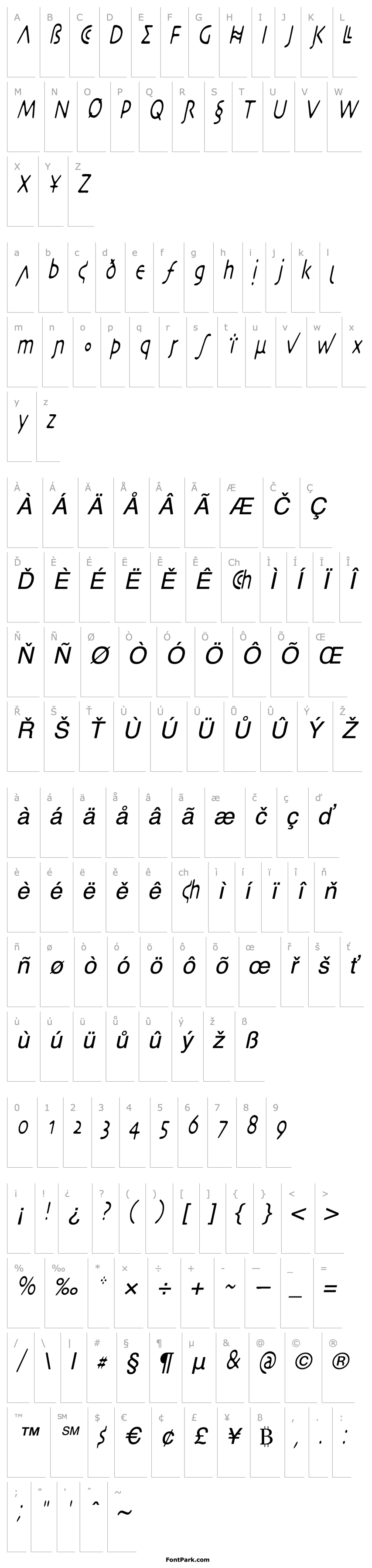 Overview DesertCryptCondensed Oblique