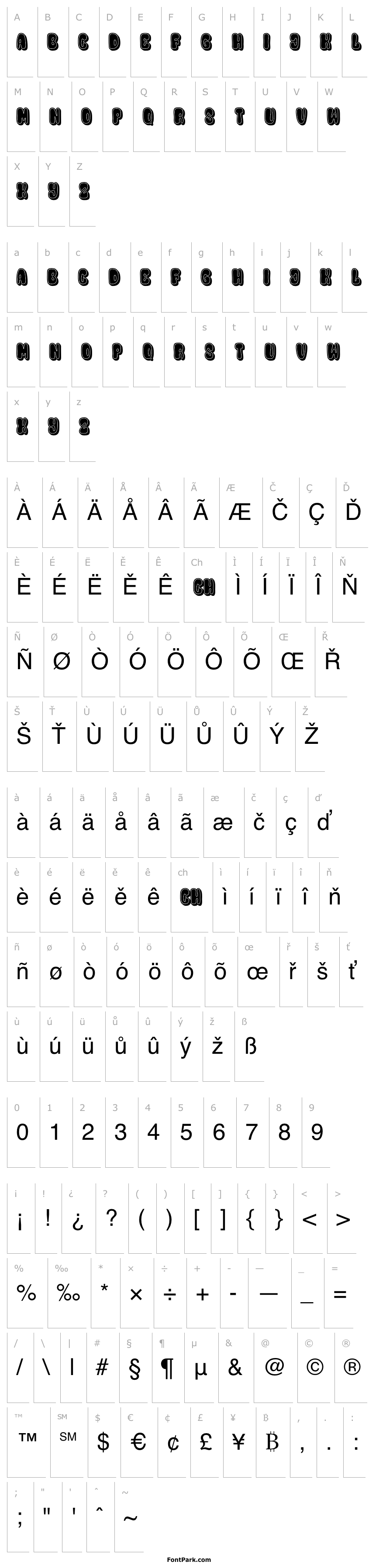 Overview Designero Filled Regular